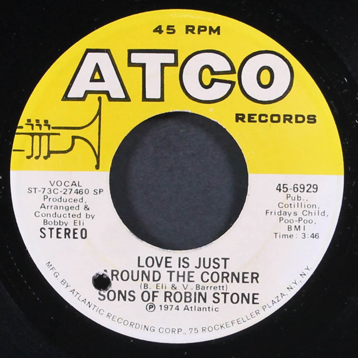 got to get you back / love is just around the corner by SONS OF ROBIN STONE