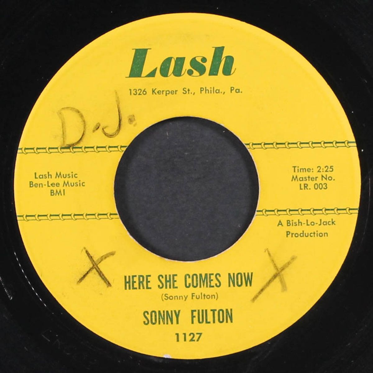 here she comes now / a lovely relationship by SONNY FULTON