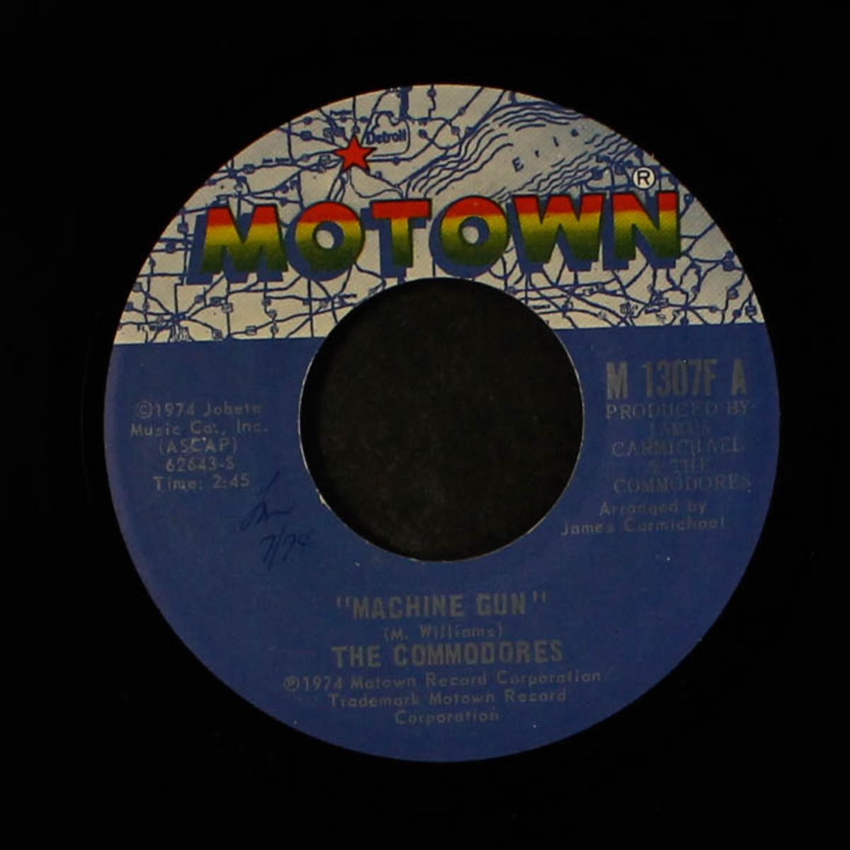 machine gun / there's a song in my heart by COMMODORES