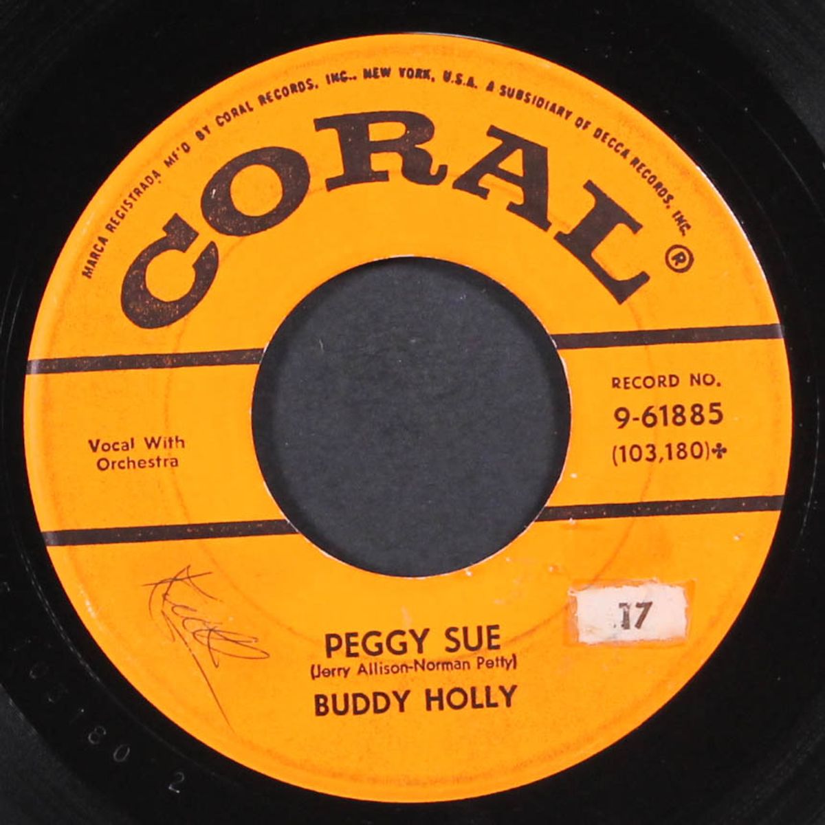 peggy sue / everyday by BUDDY HOLLY