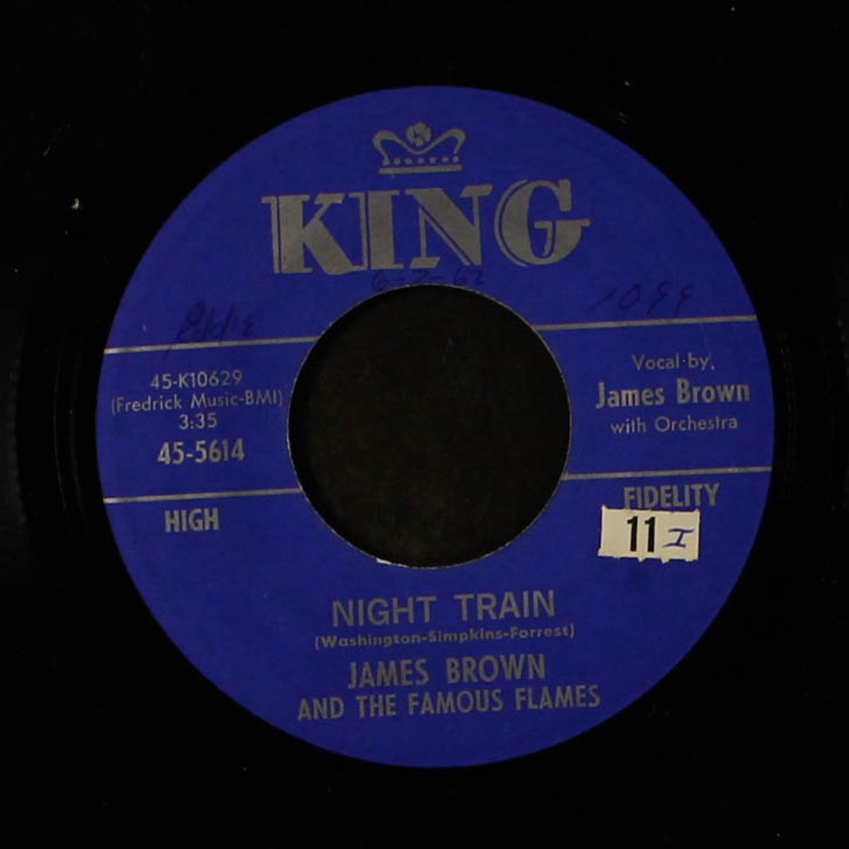 night train / why does everything happen to me by JAMES BROWN