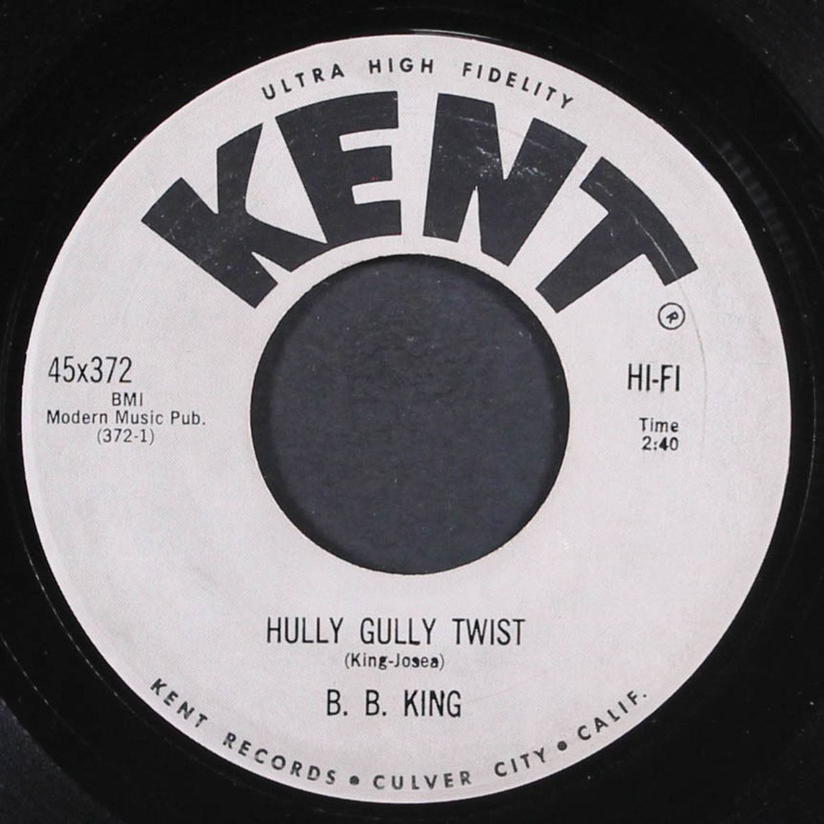 hully gully twist / gonna miss you around here by B.B. KING