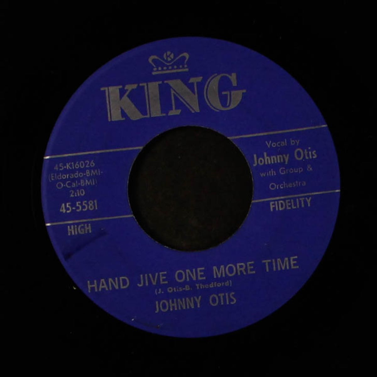 baby, i got news for you / hand jive one more time by JOHNNY OTIS