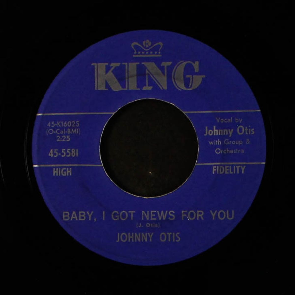 baby, i got news for you / hand jive one more time by JOHNNY OTIS