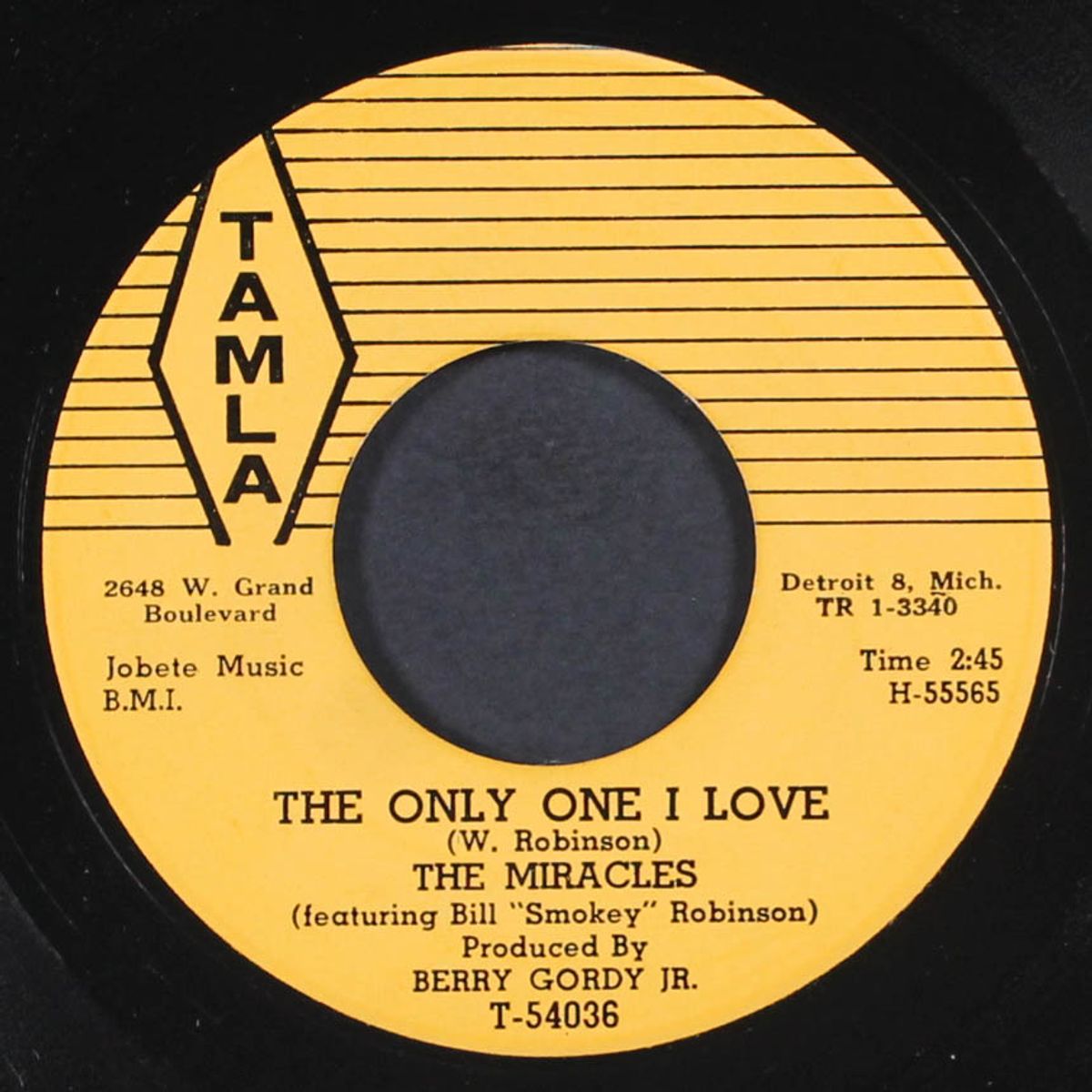 ain't it, baby / the only one i love by MIRACLES