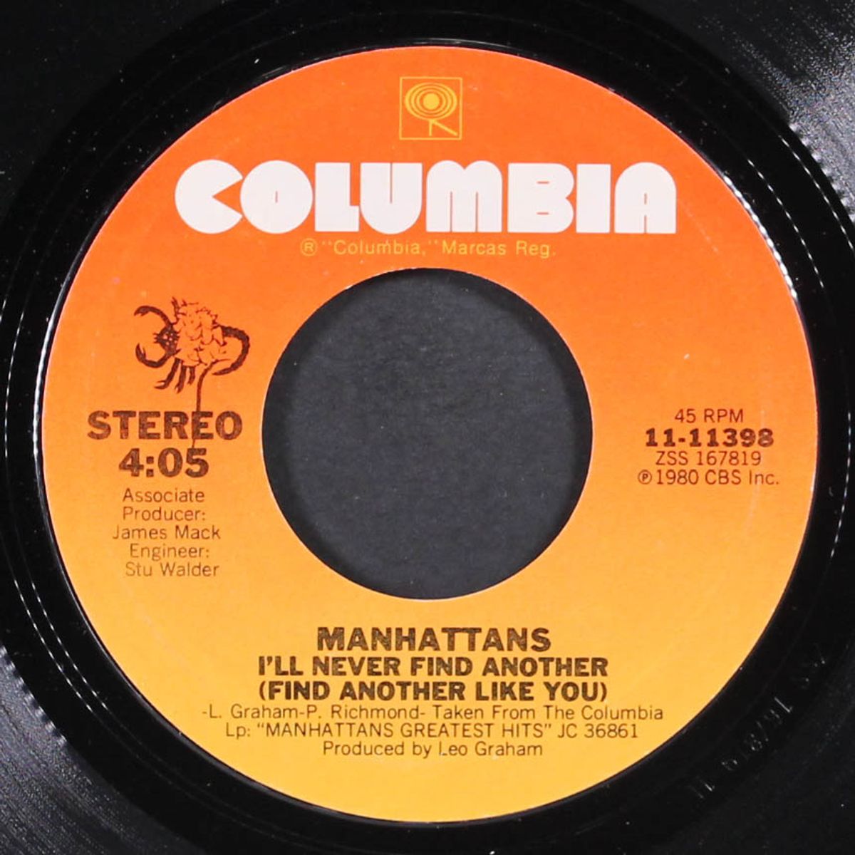 i'll never find another / rendezvous by MANHATTANS