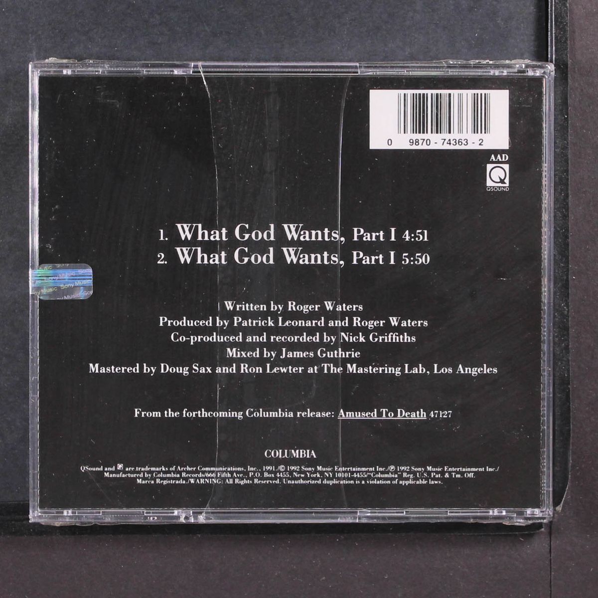 what god wants, part 1 by ROGER WATERS