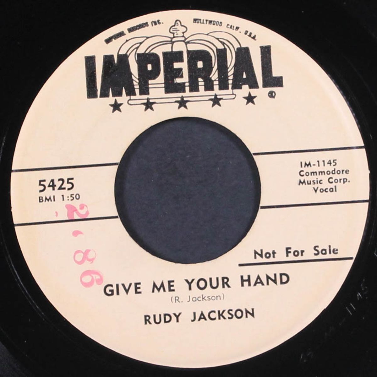 teasing me / give me your hand by RUDY JACKSON