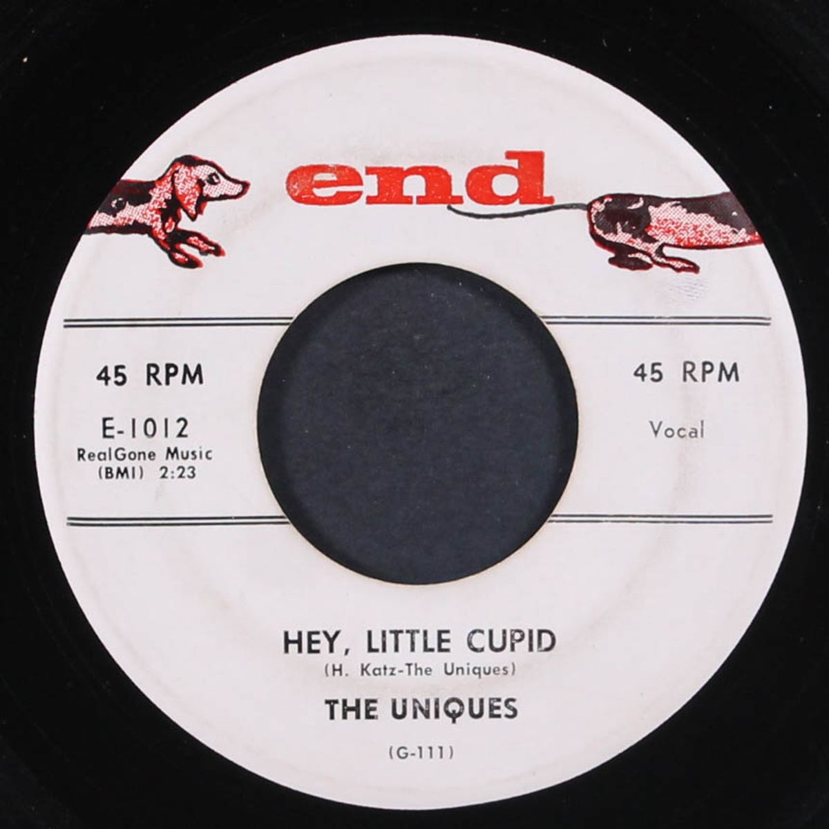 tell the angels / hey, little cupid by UNIQUES