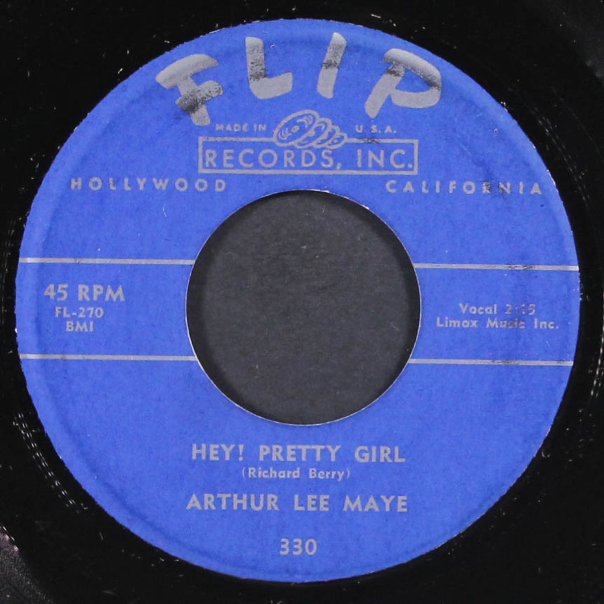 cause you're mine alone / hey! pretty girl by ARTHUR LEE MAYE