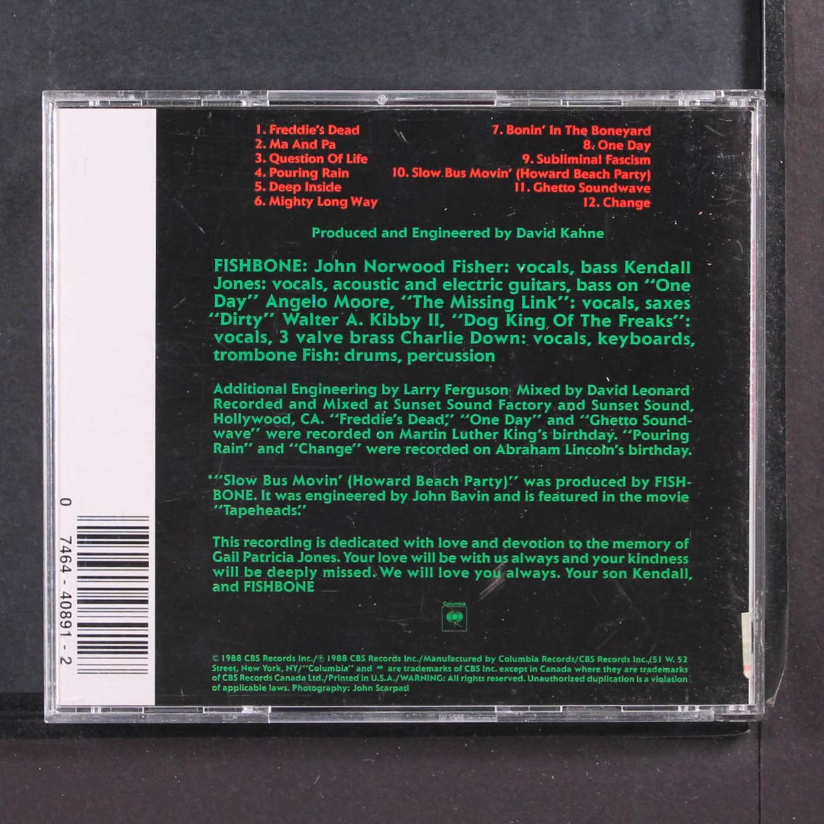 truth and soul by FISHBONE