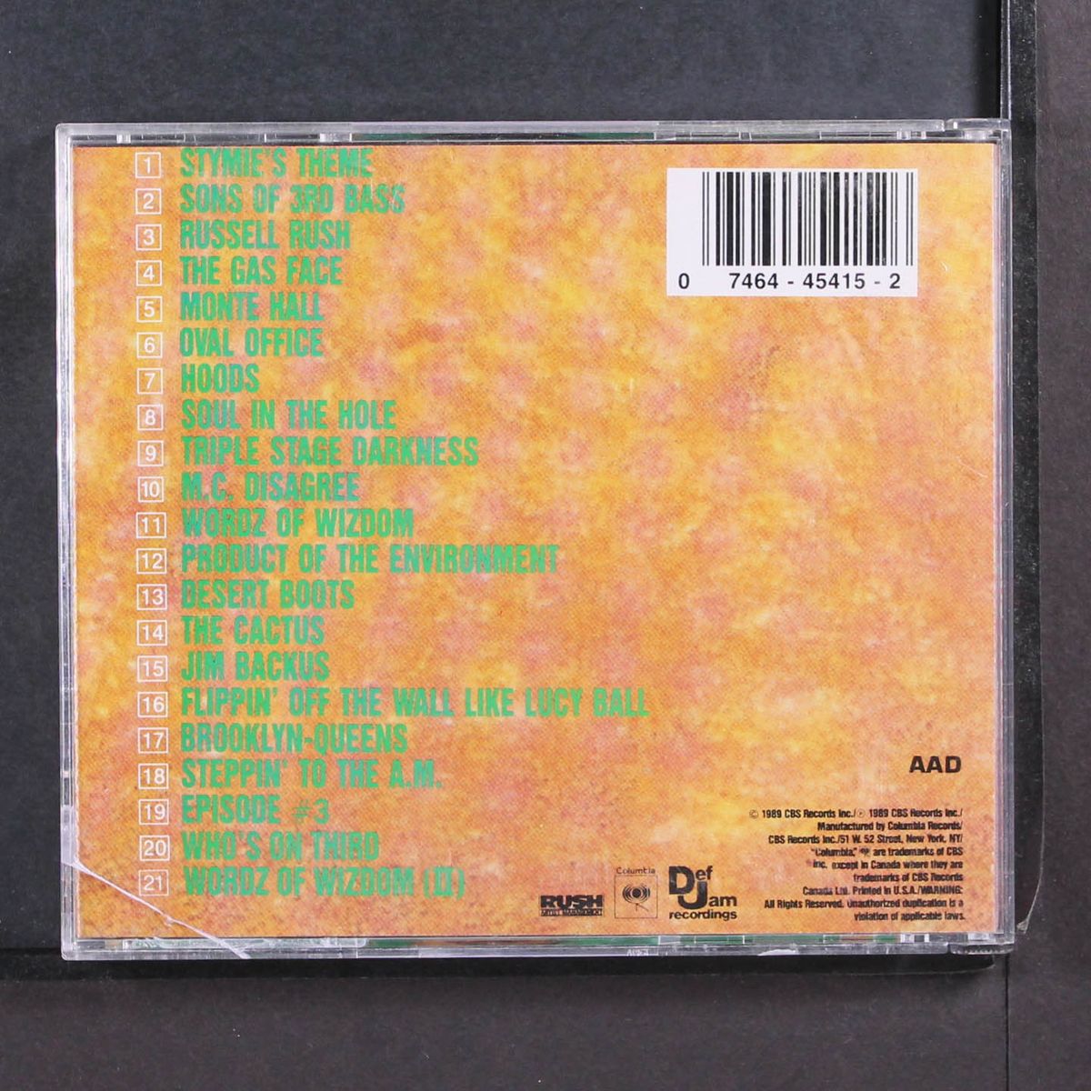 the cactus album by 3RD BASS