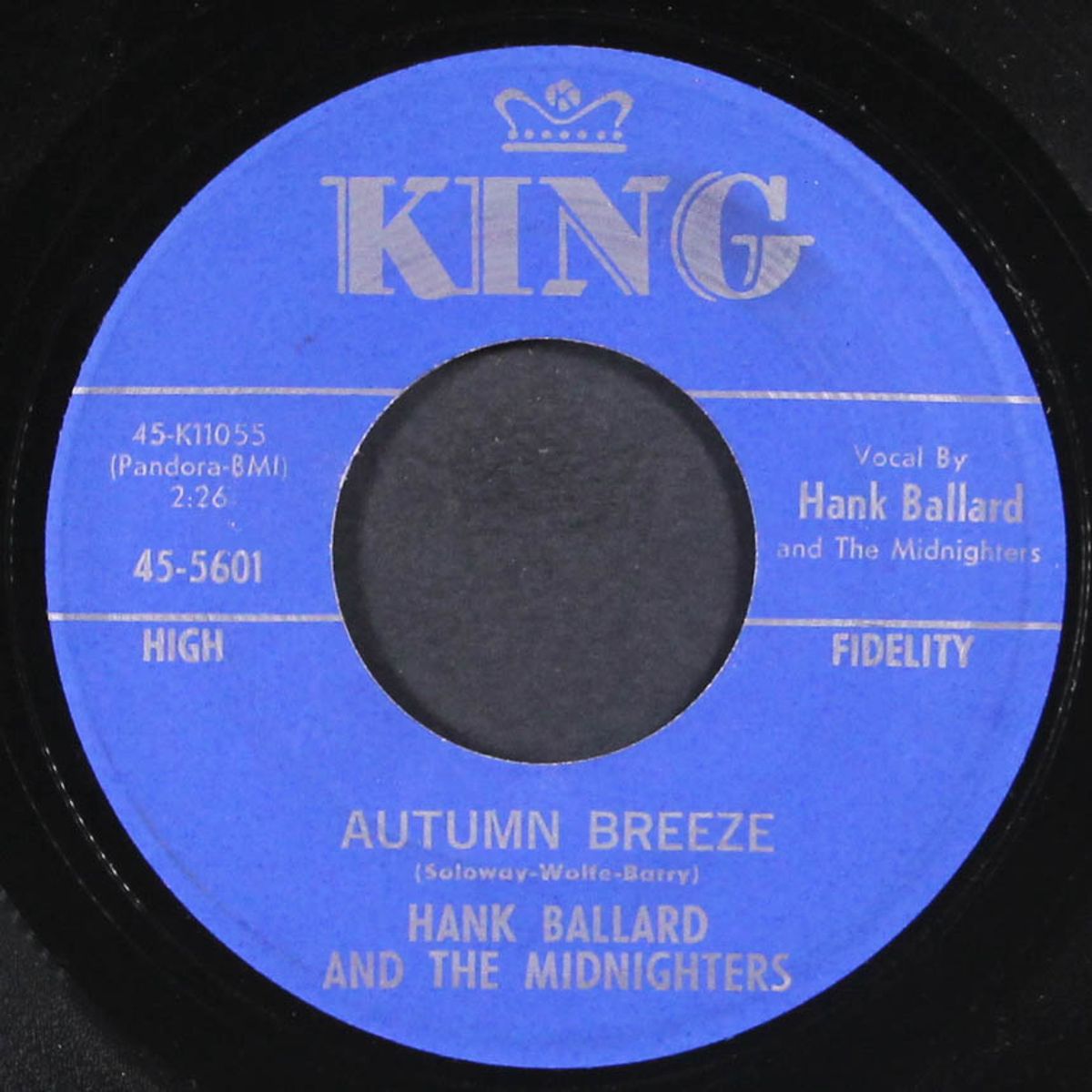 it's twistin' time / autumn breeze by HANK BALLARD & MIDNIGHTERS
