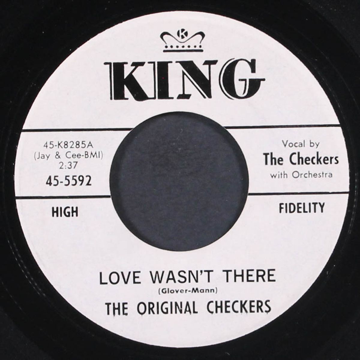 over the rainbow / love wasn't there by ORIGINAL CHECKERS