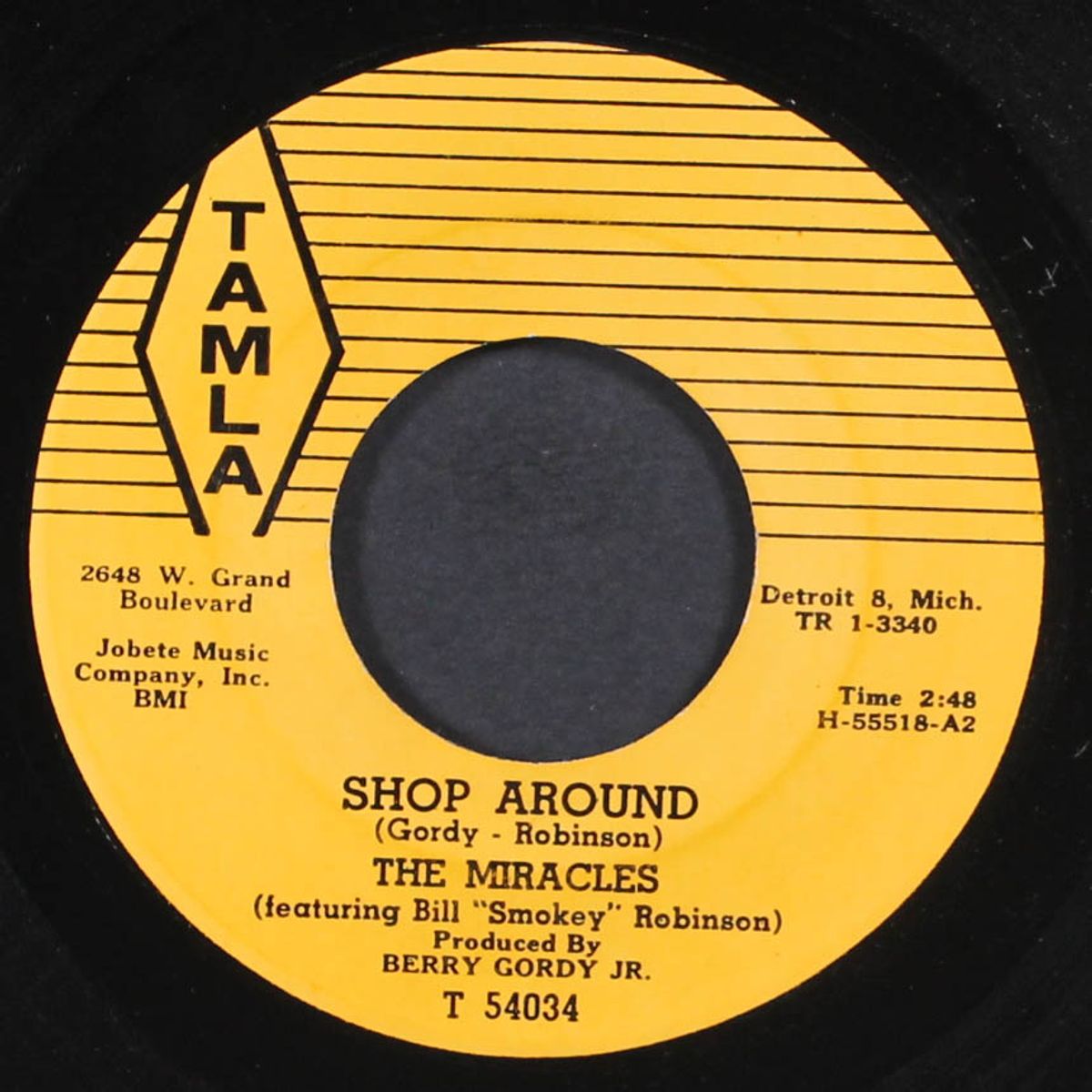 shop around / who's lovin you by MIRACLES