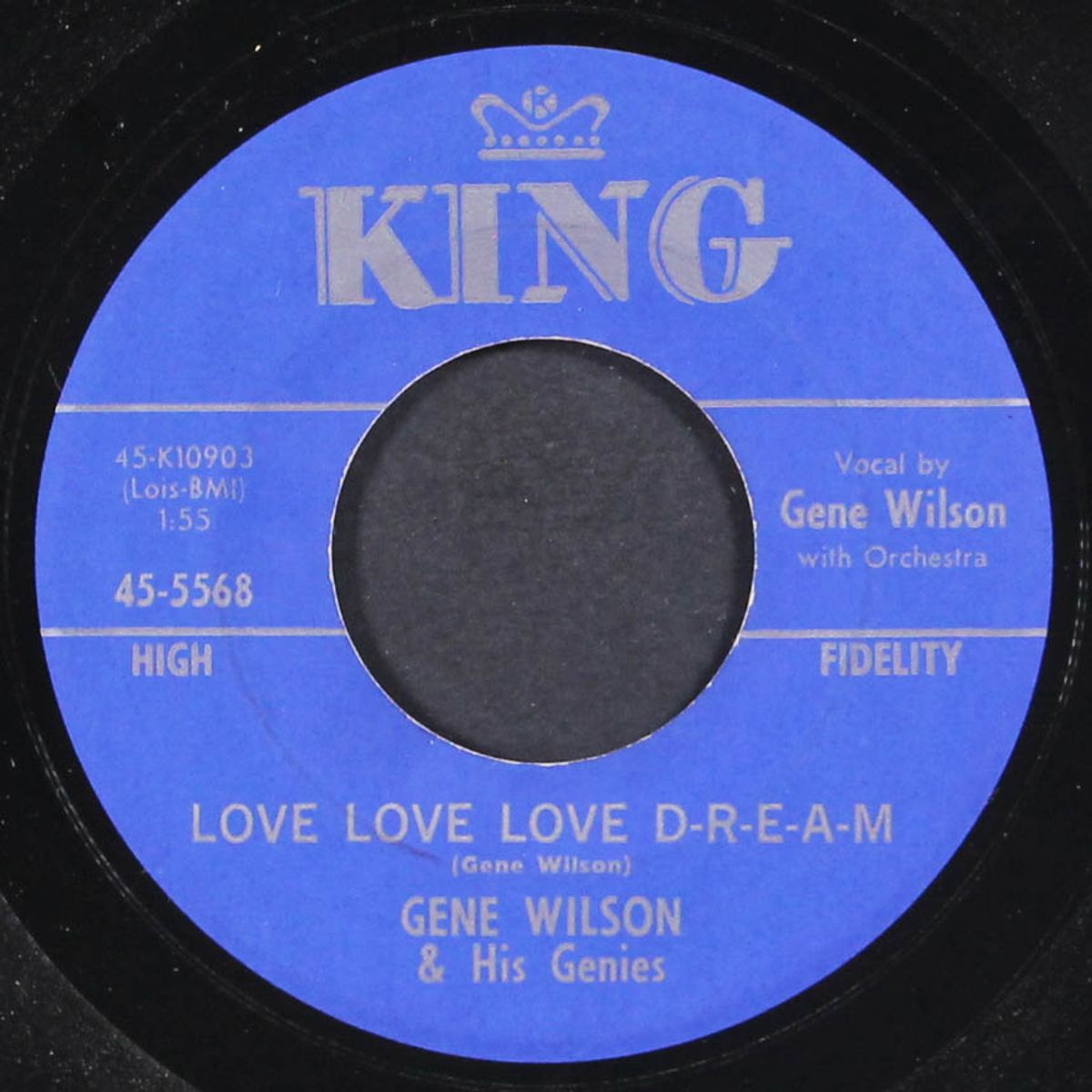 come here my darling / love love love d-r-e-a-m by GENE WILSON & GENIES