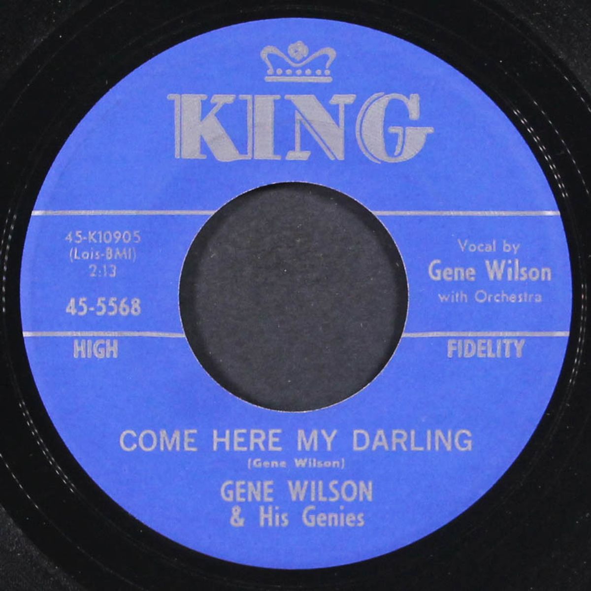 come here my darling / love love love d-r-e-a-m by GENE WILSON & GENIES