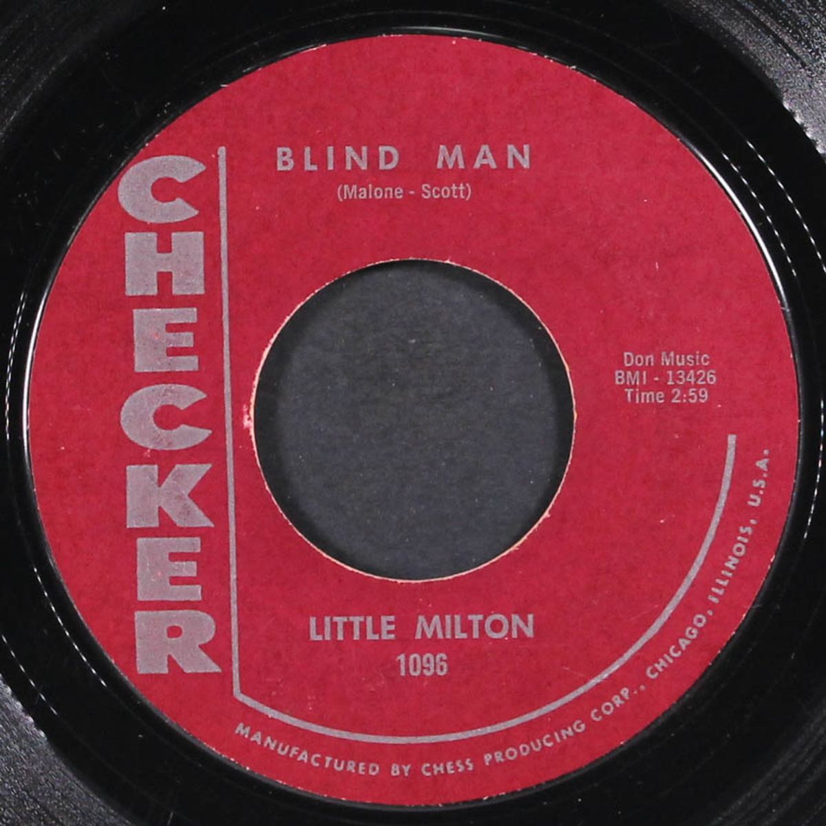 blues in the night / blind man by LITTLE MILTON