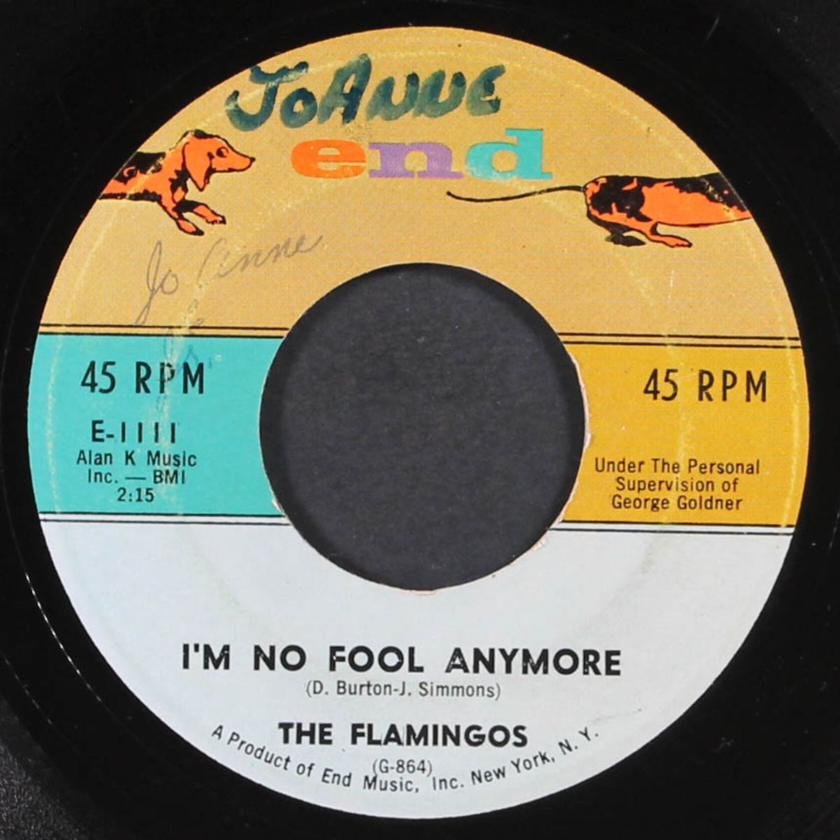 it must be love / i'm no fool anymore by FLAMINGOS