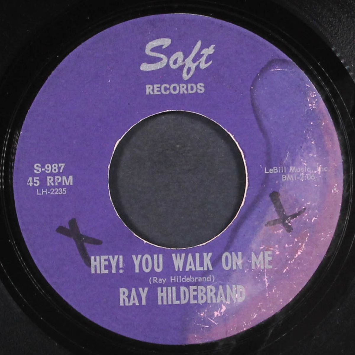 why did he go away? / hey! you walk on me by RAY HILDEBRAND