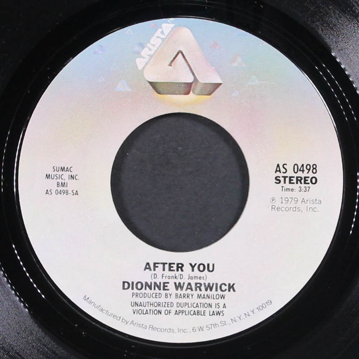 after you / out of my hands by DIONNE WARWICK