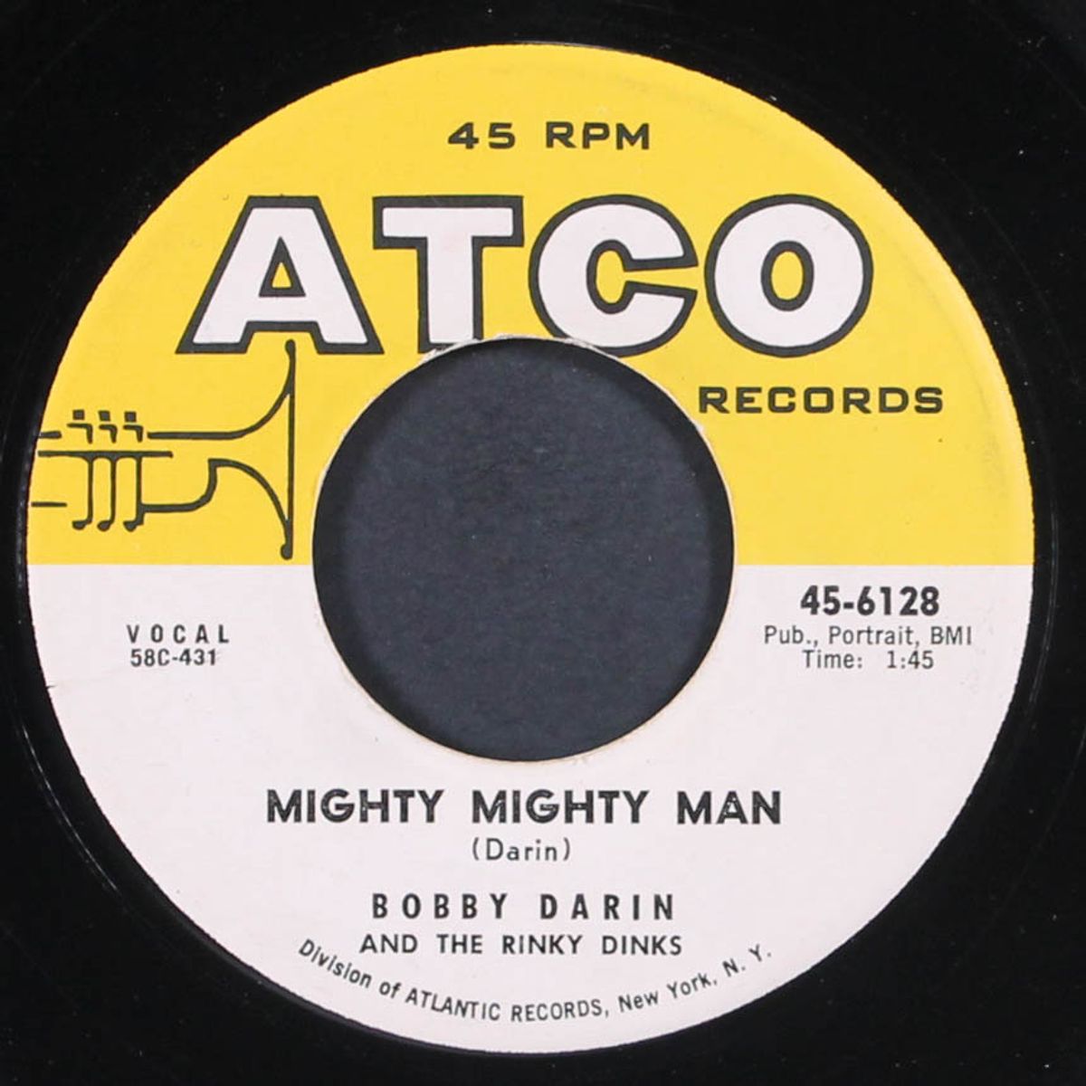 mighty mighty man / you're mine by BOBBY DARIN & RINKY DINKS