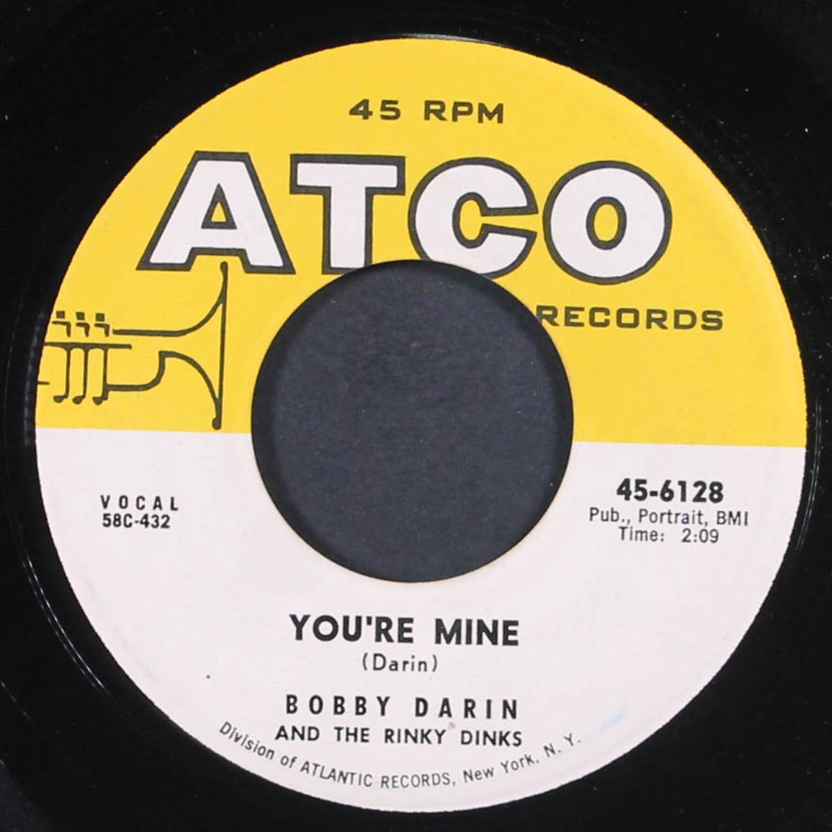 mighty mighty man / you're mine by BOBBY DARIN & RINKY DINKS