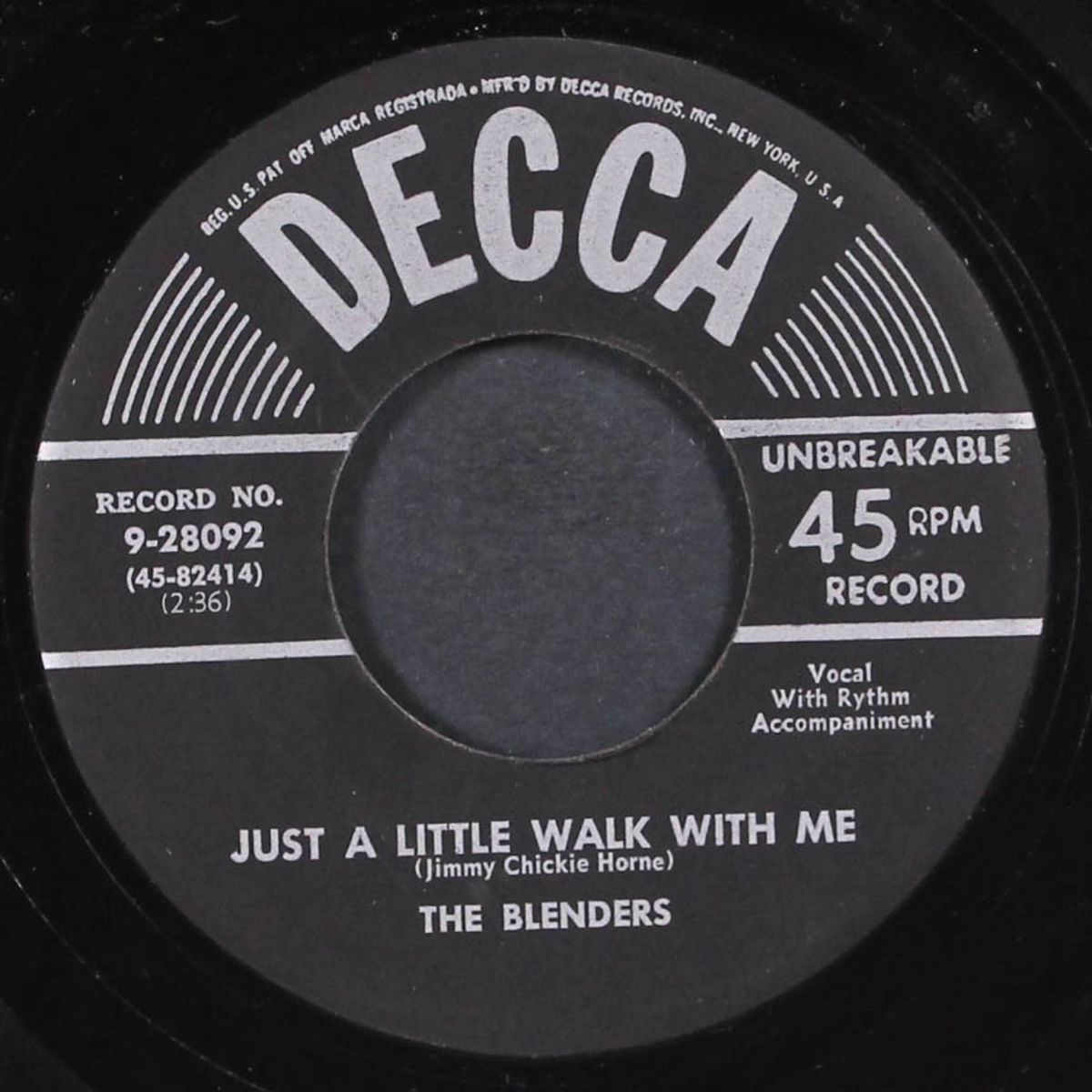 i'd be a fool again / just a little walk with me by BLENDERS