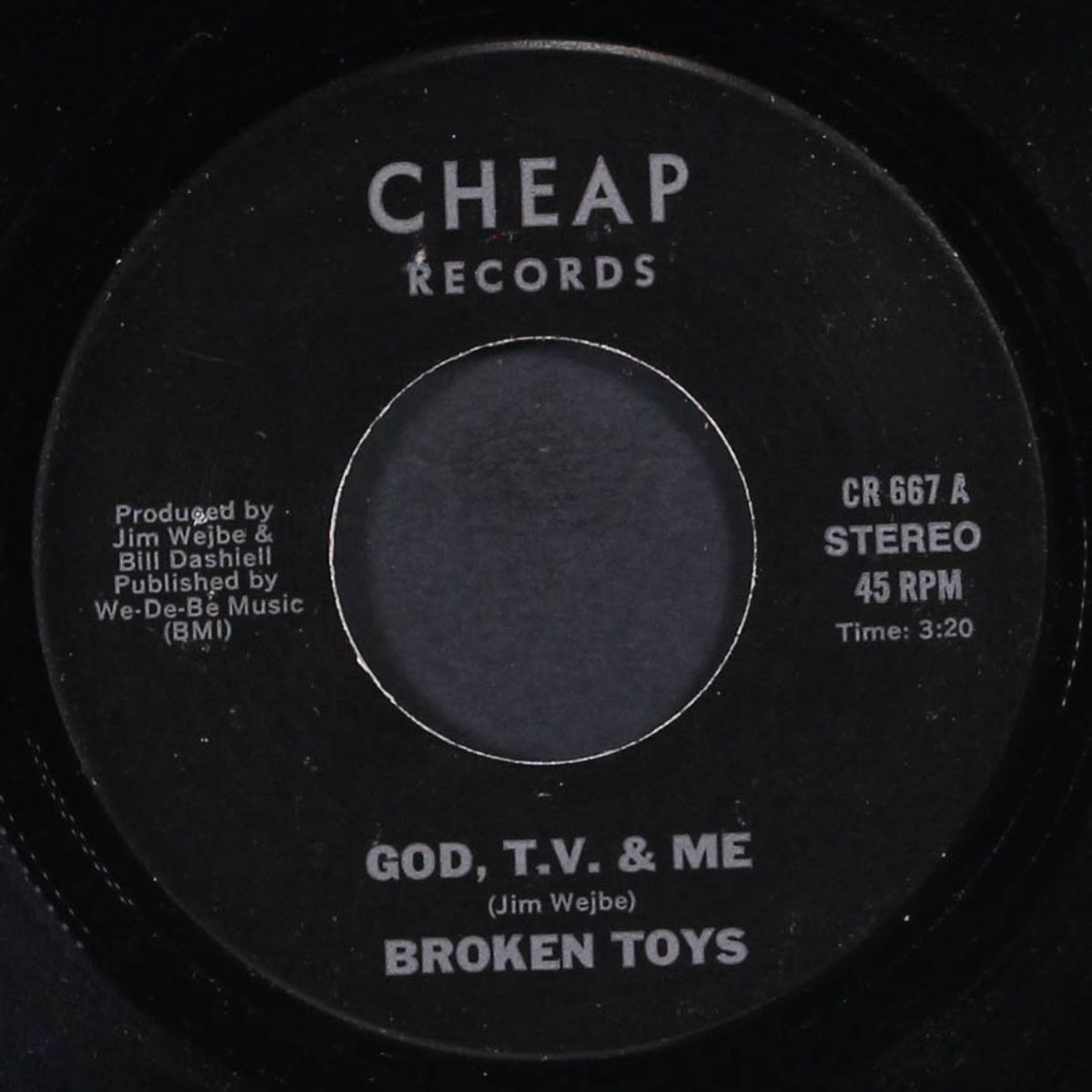 trust me / god, t.v. & me by BROKEN TOYS