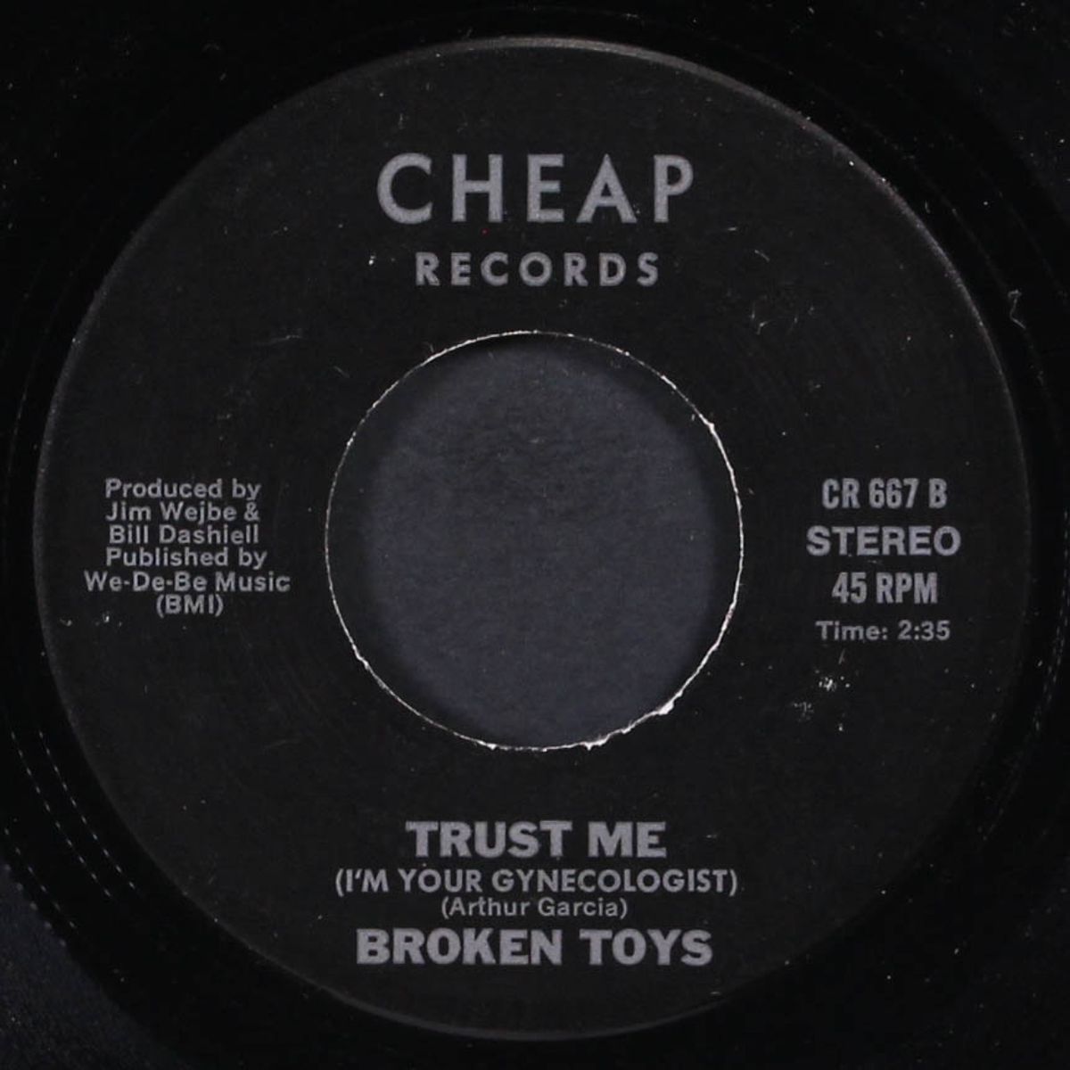 trust me / god, t.v. & me by BROKEN TOYS