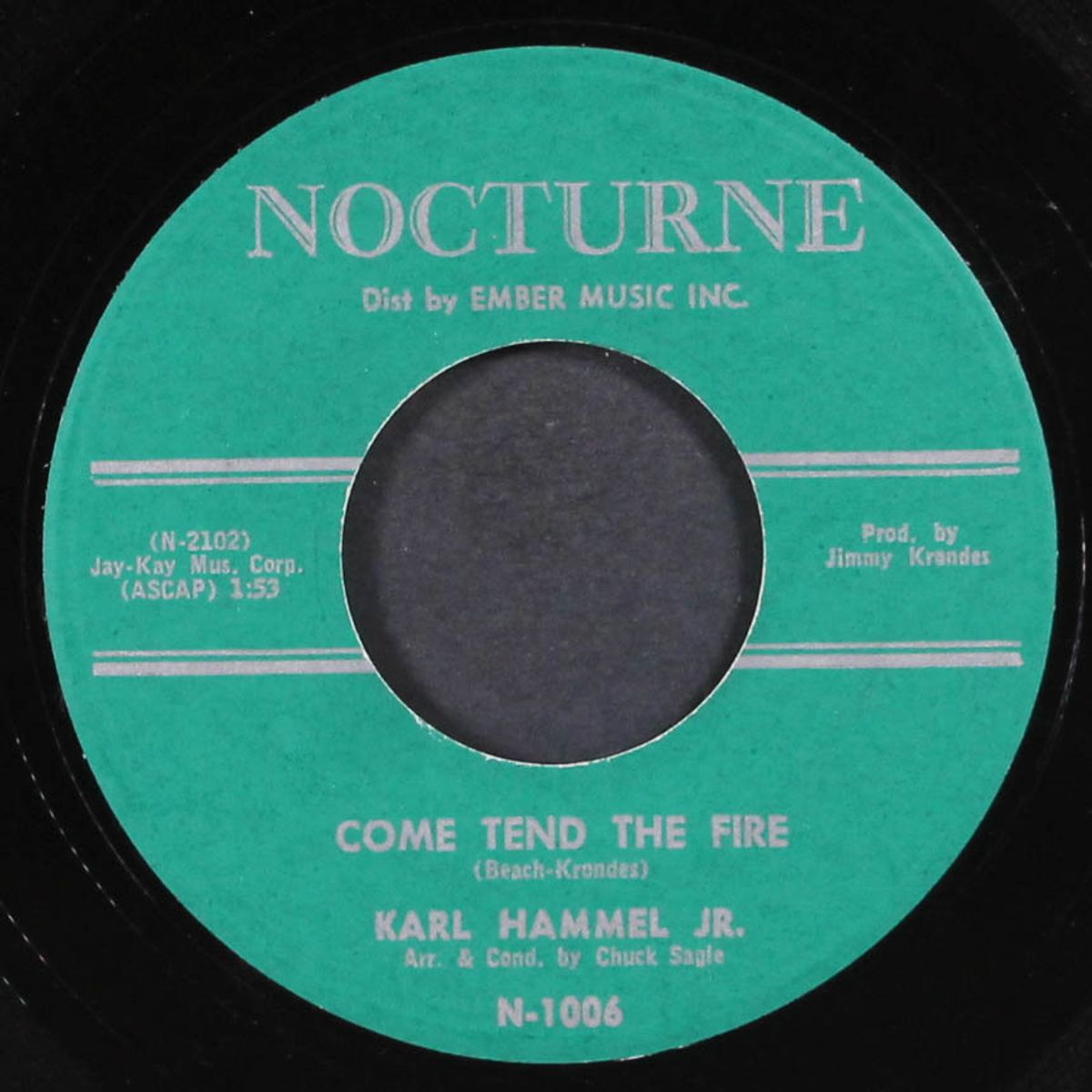 i'm joining the navy / come tend the fire by KARL HAMMEL, JR.