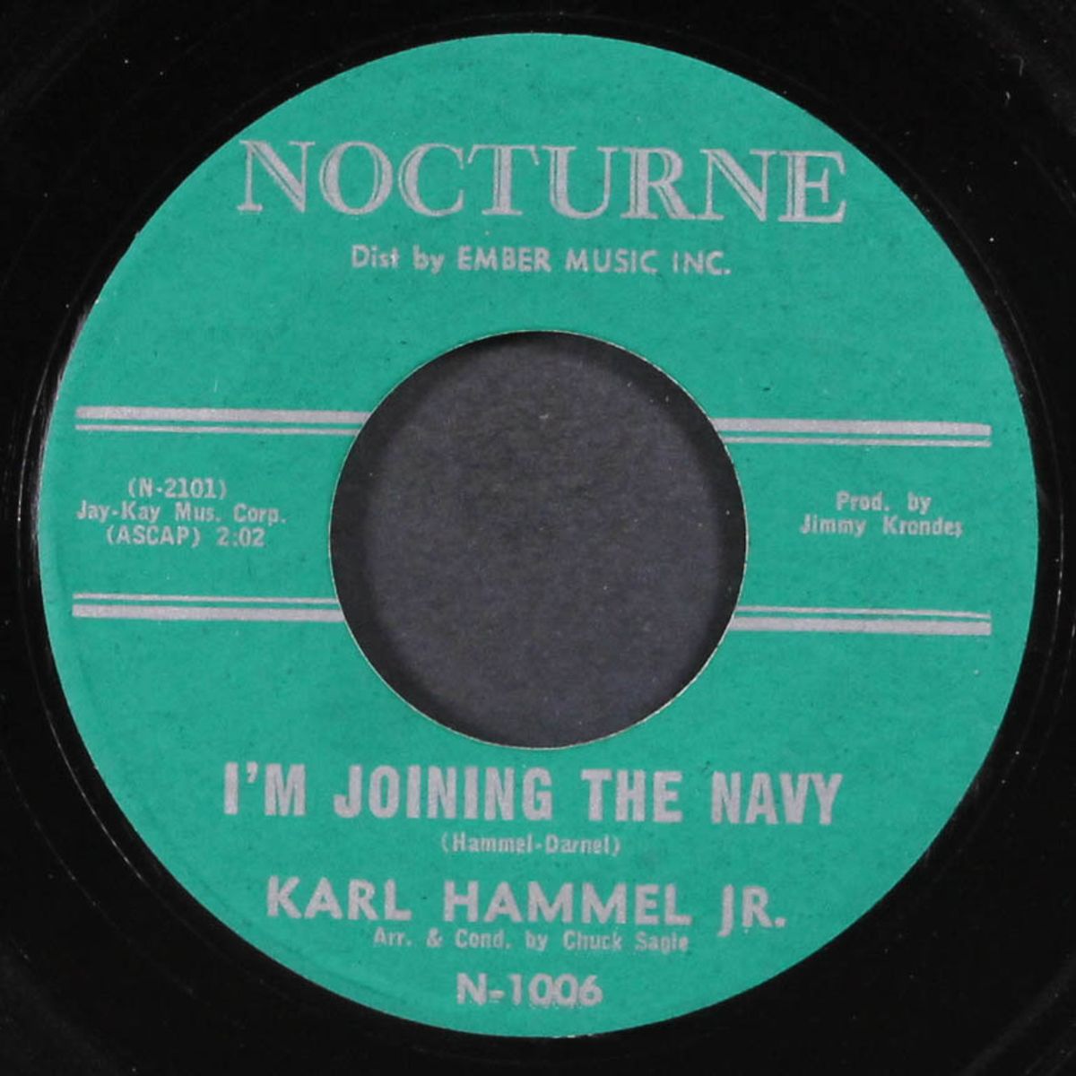 i'm joining the navy / come tend the fire by KARL HAMMEL, JR.