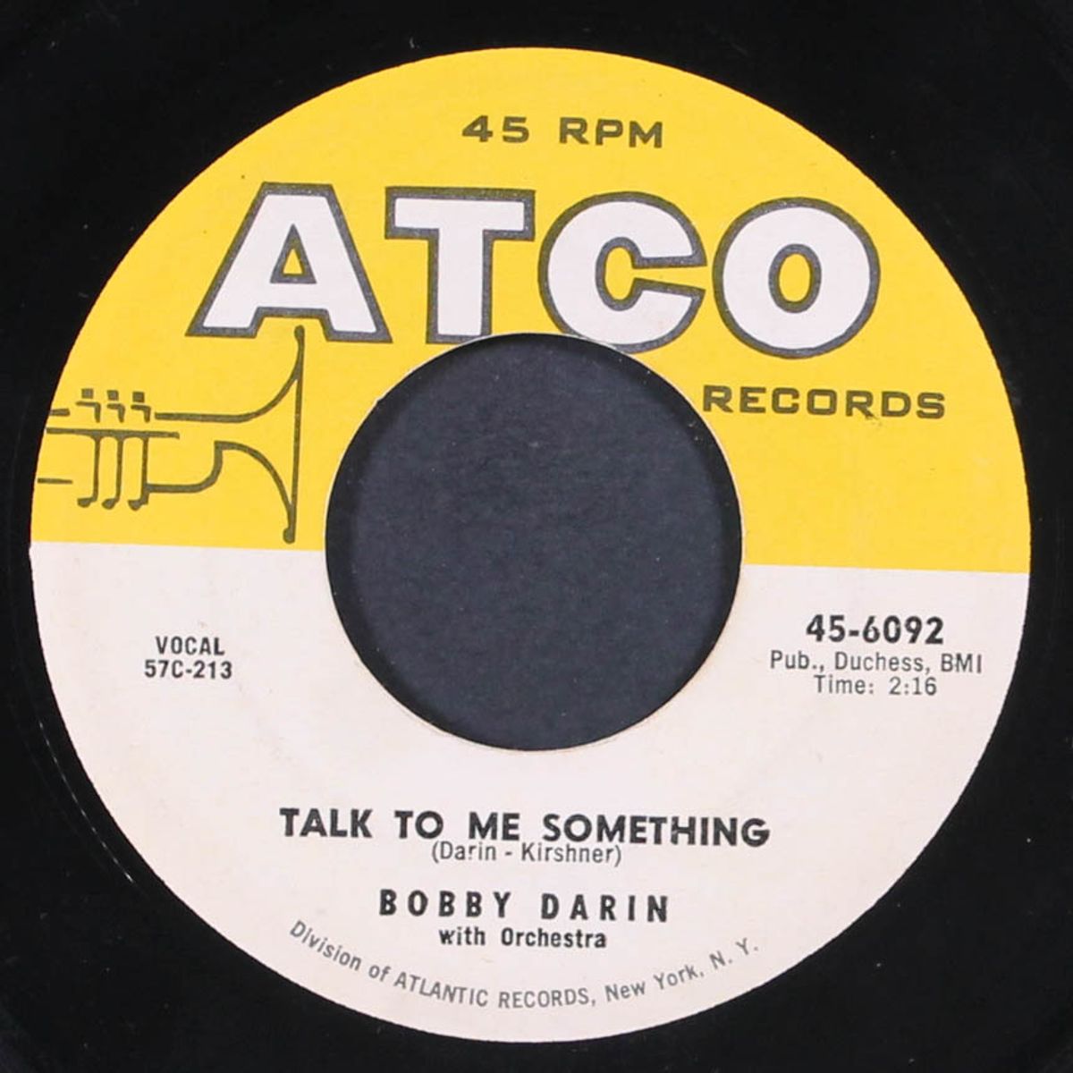 million dollar baby / talk to me something by BOBBY DARIN