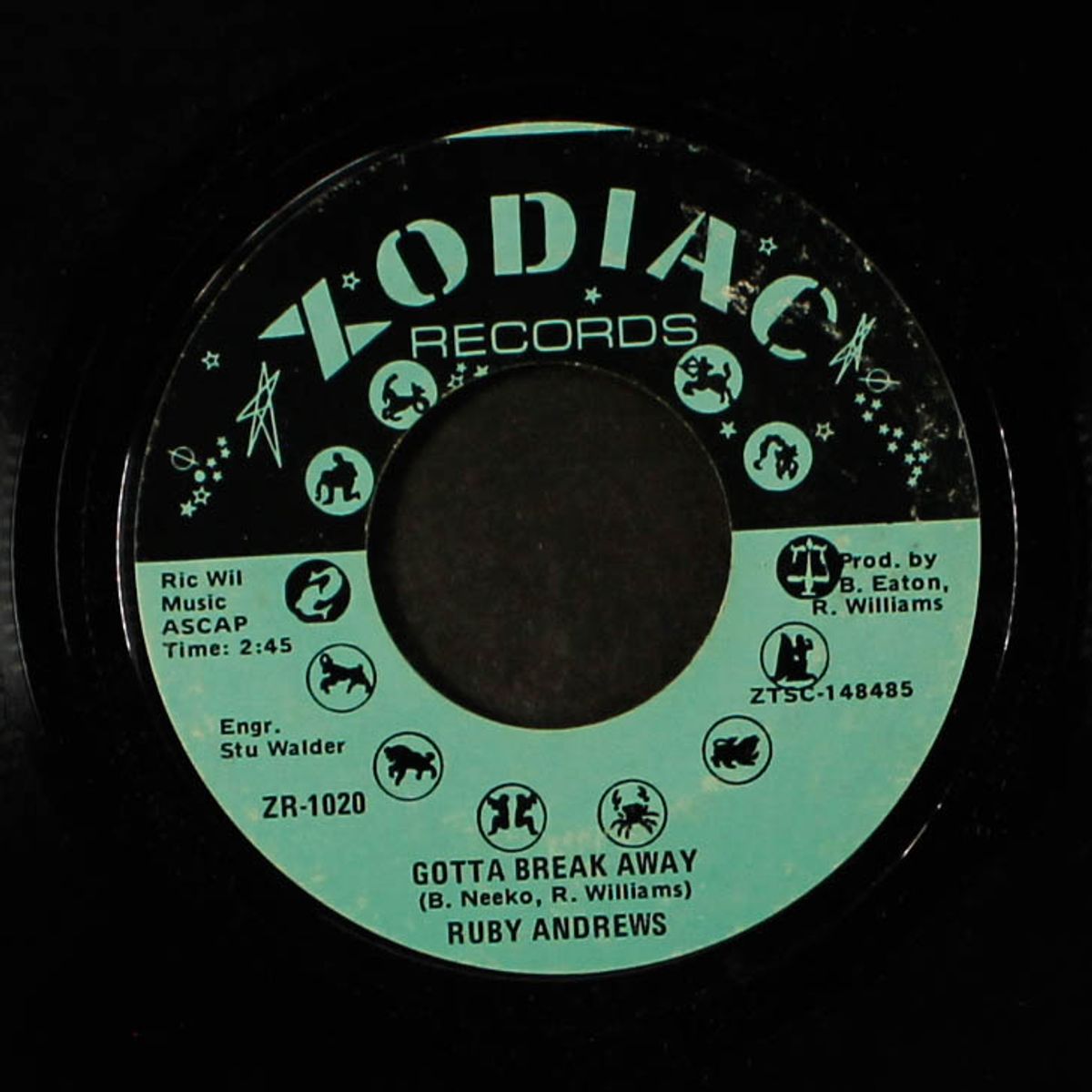 you ole boo boo you / gotta break away by RUBY ANDREWS