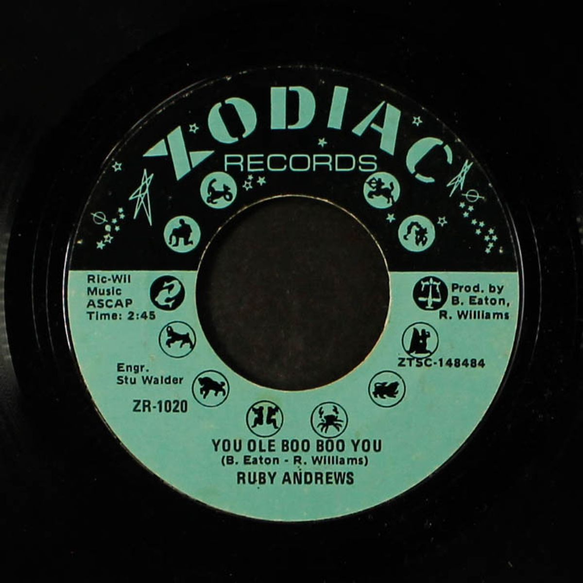 you ole boo boo you / gotta break away by RUBY ANDREWS