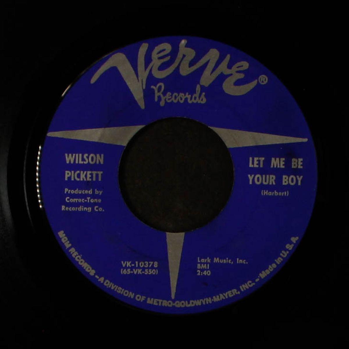 my heart belongs to you / let me be your boy by WILSON PICKETT
