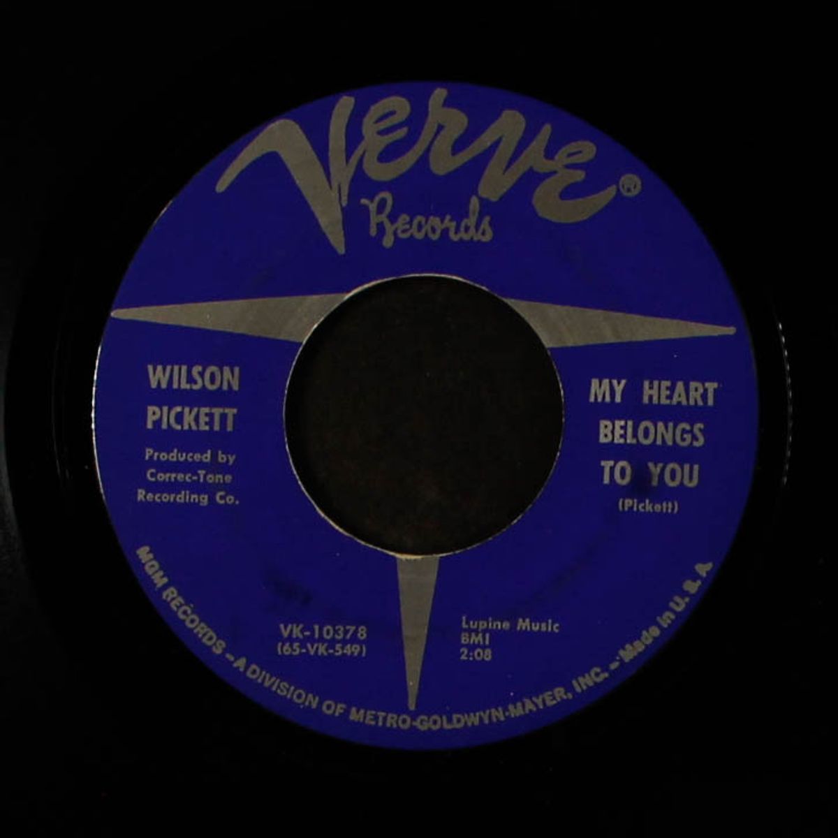 my heart belongs to you / let me be your boy by WILSON PICKETT