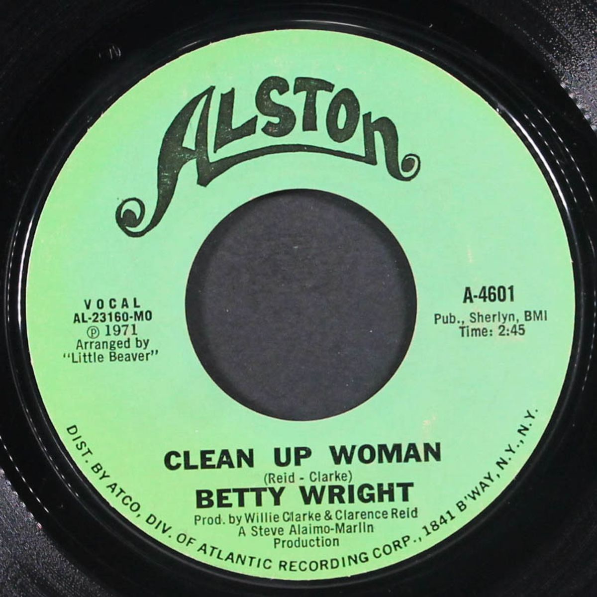 clean up woman / i'll love you forever by BETTY WRIGHT