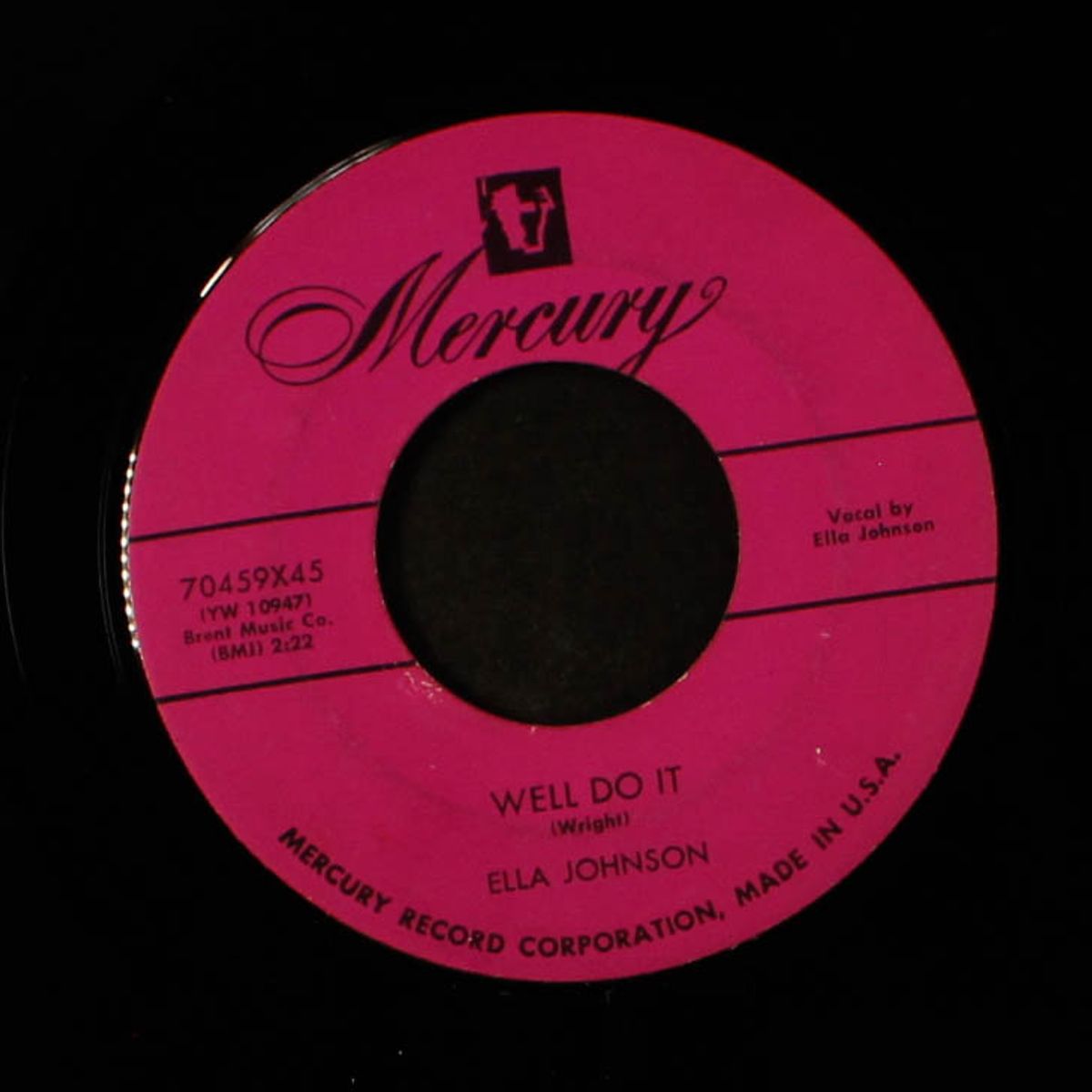 well do it / it used to hurt me by ELLA JOHNSON