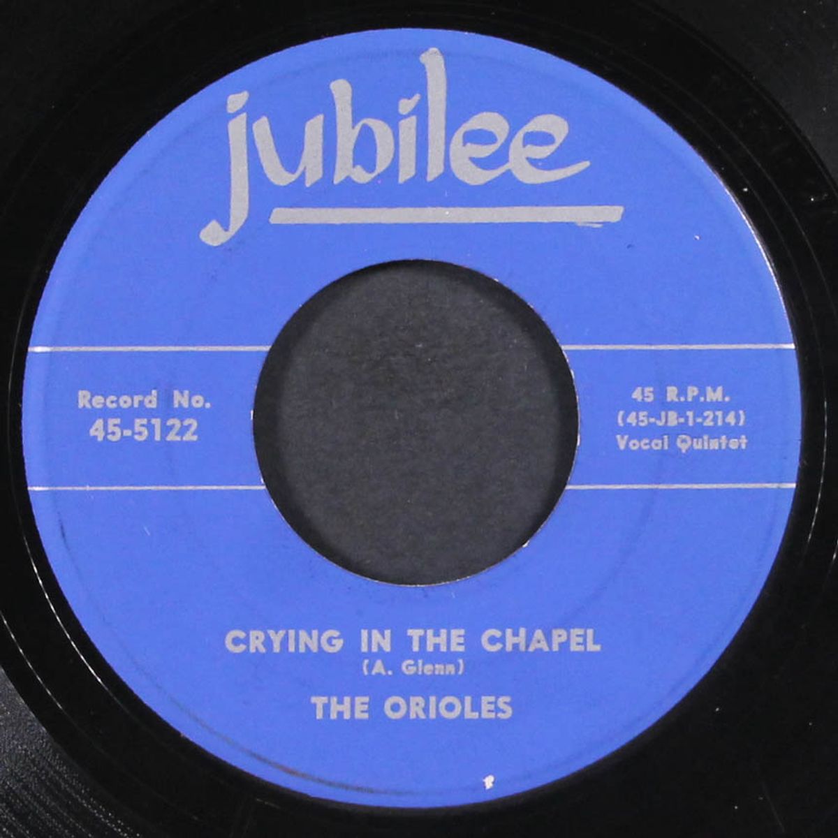 crying in the chapel / don't you think i ought to know by ORIOLES