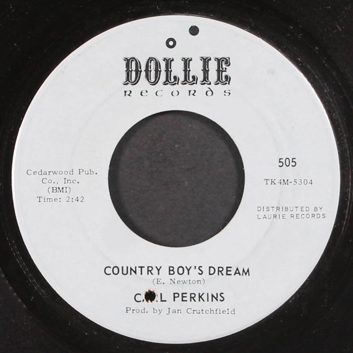 country boy's dream / if i could come back by CARL PERKINS
