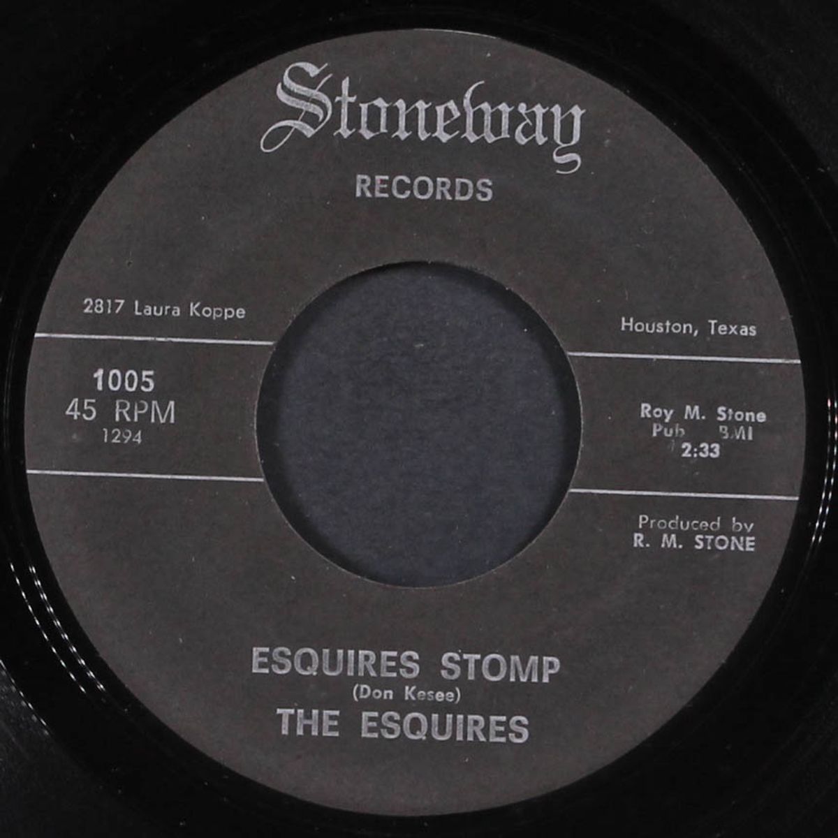 esquires stomp / september song by ESQUIRES