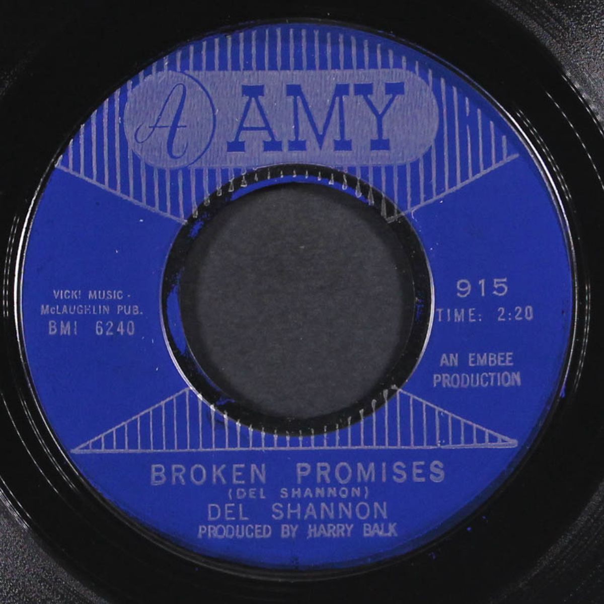 keep searchin' / broken promises by DEL SHANNON