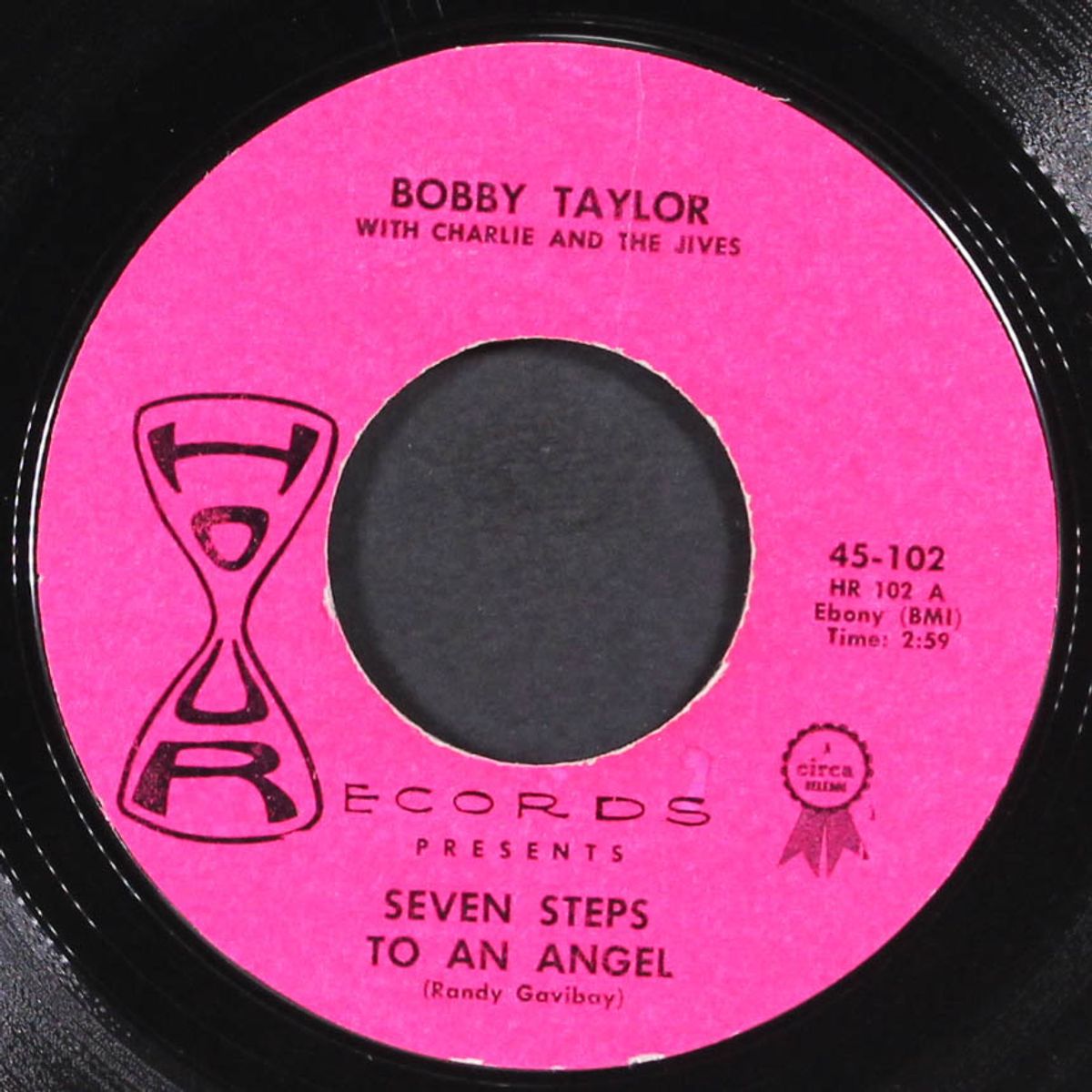 seven steps to an angel / ubangi stomp by BOBBY TAYLOR WITH CHARLIE & JIVES