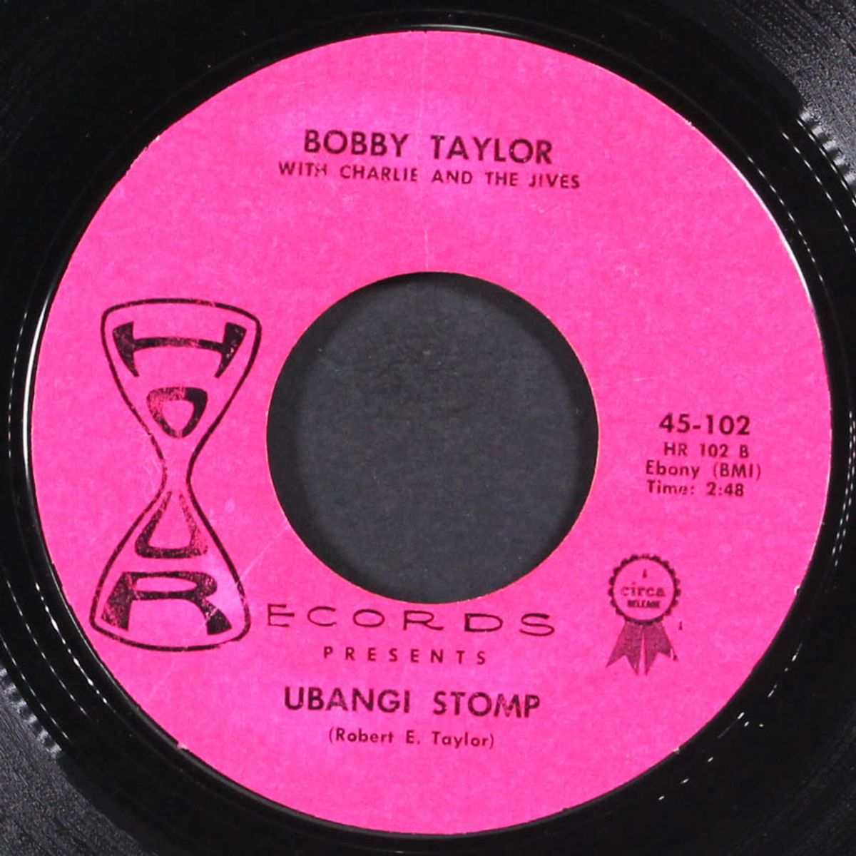 seven steps to an angel / ubangi stomp by BOBBY TAYLOR WITH CHARLIE & JIVES