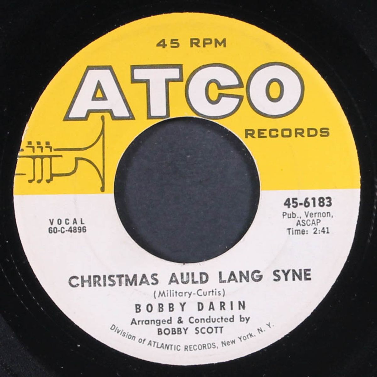 christmas auld lang syne / child of god by BOBBY DARIN