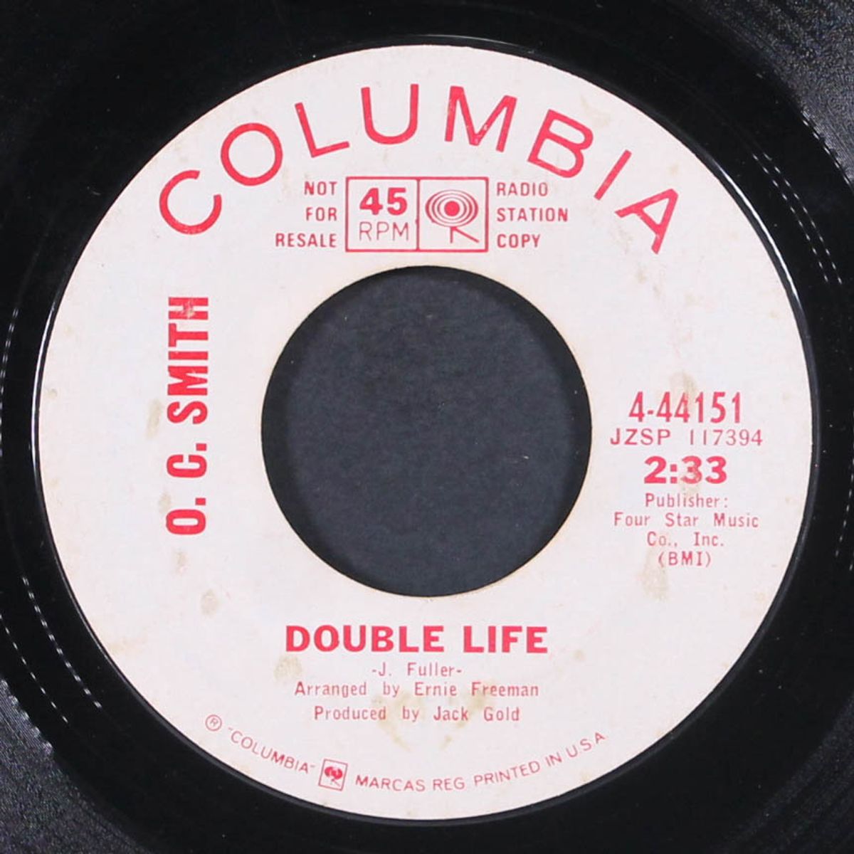double life / the season by O.C. SMITH
