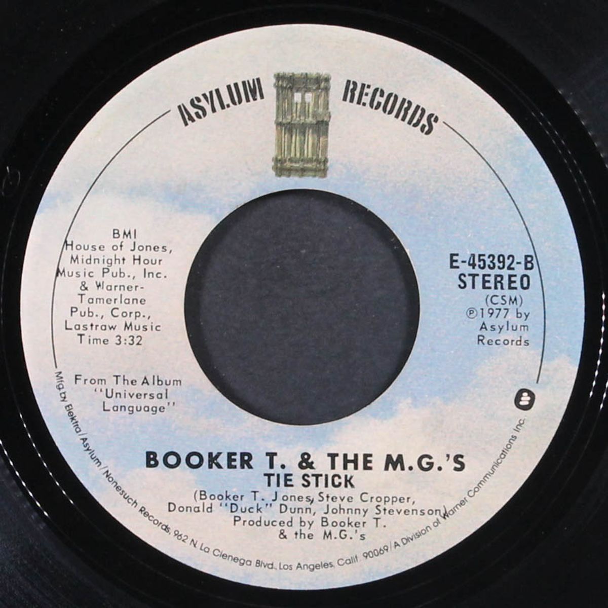 sticky stuff / tie stick by BOOKER T & THE MG'S