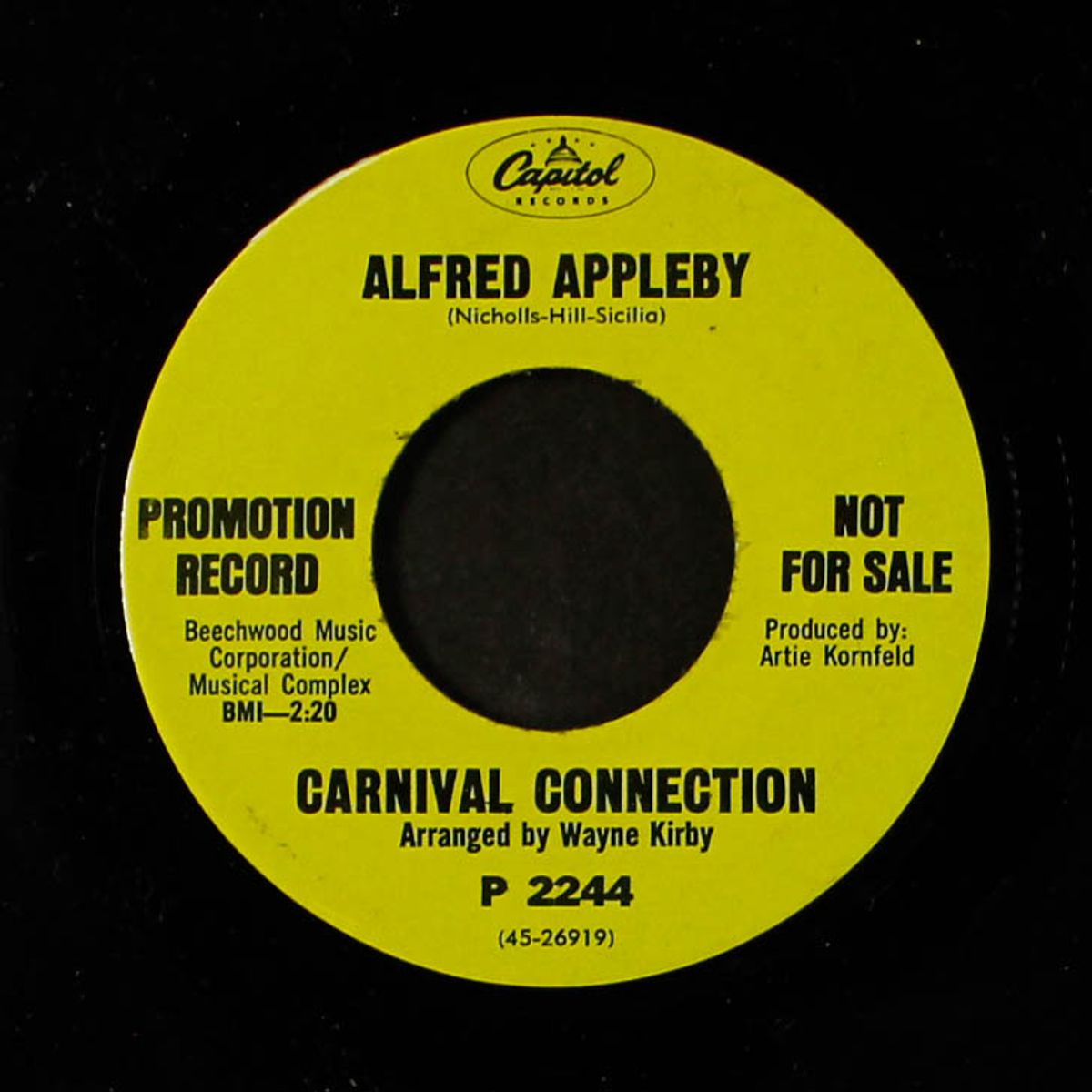 poster man / alfred appleby by CARNIVAL CONNECTION