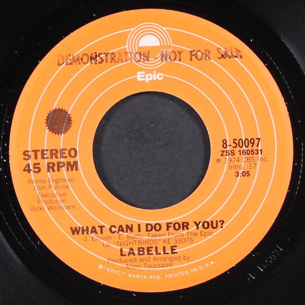 nightbird / what can i do for you by LABELLE